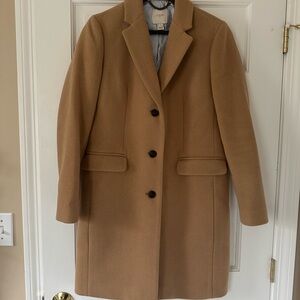 J.Crew Factory Camel Coat